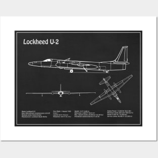 Lockheed U-2 Dragon Lady - PD Posters and Art